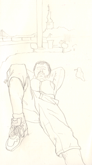 Croquis - NYC - Ellis Island, oct. 2011