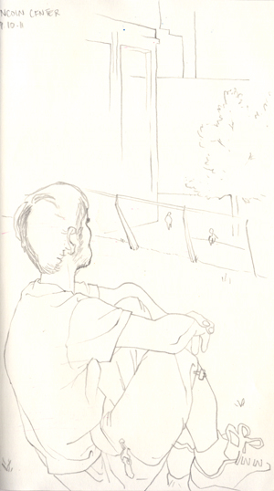 Croquis - NYC - Lincoln Center, oct. 2011
