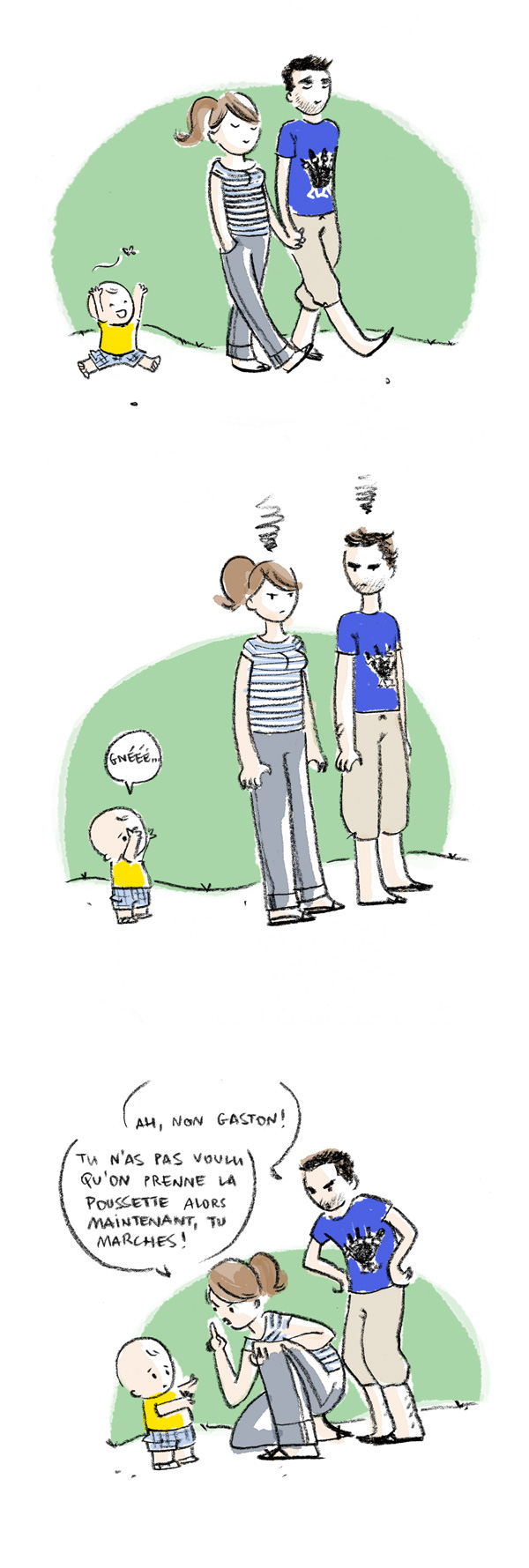 Strip - Avant d'avoir des enfants, j'avais des principes - 1, sept. 2010