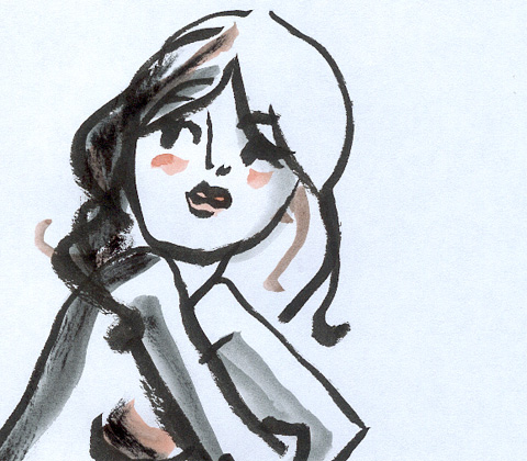 Demoiselle de la main gauche