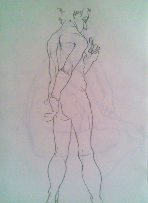 Croquis de nu
