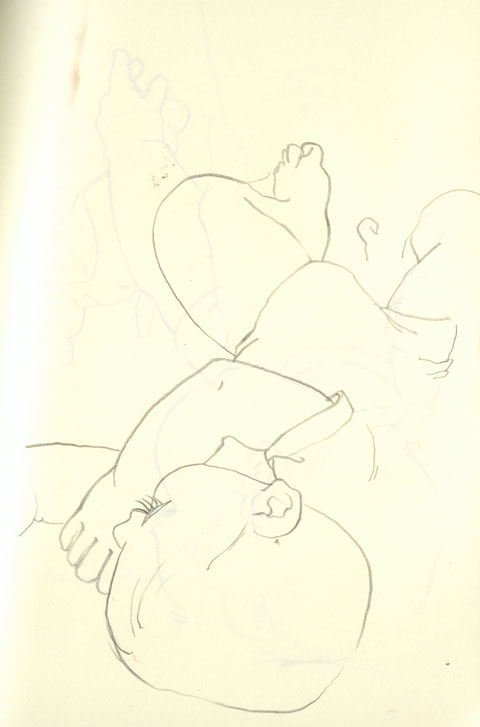 Gaston dort