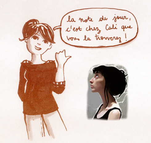 Illustration - Invitée chez Cali