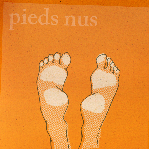 Illustration - Pieds nus